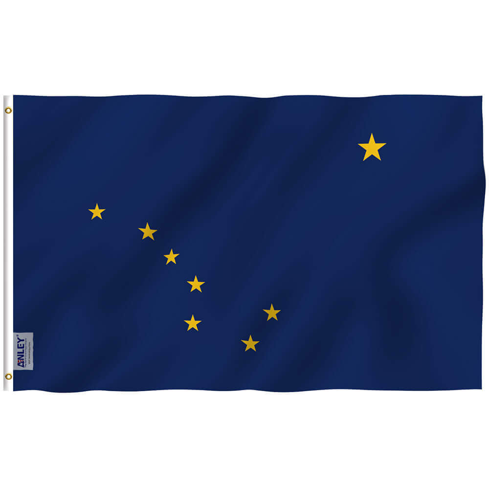 Alaska State Flag 3×5 Foot - myconservativemugs.com