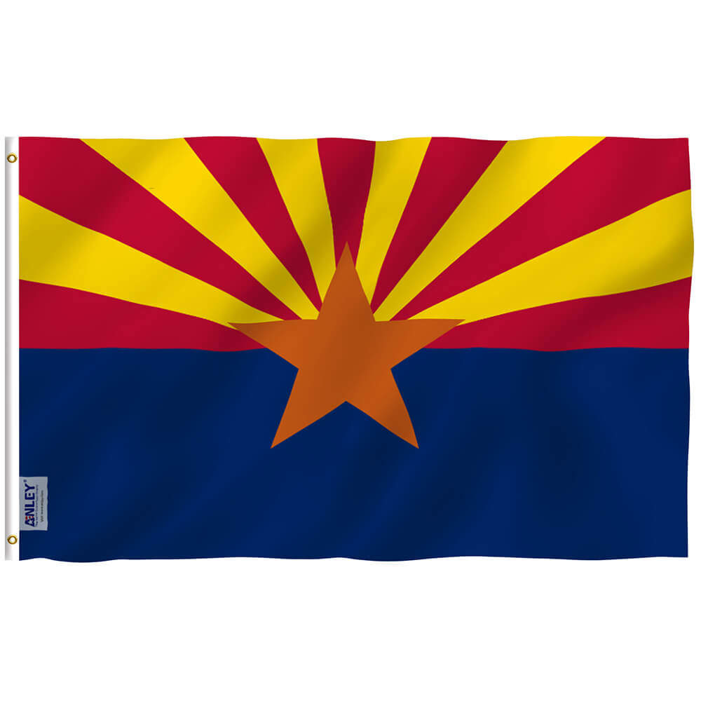 Arizona State Flag 3×5 Foot - myconservativemugs.com