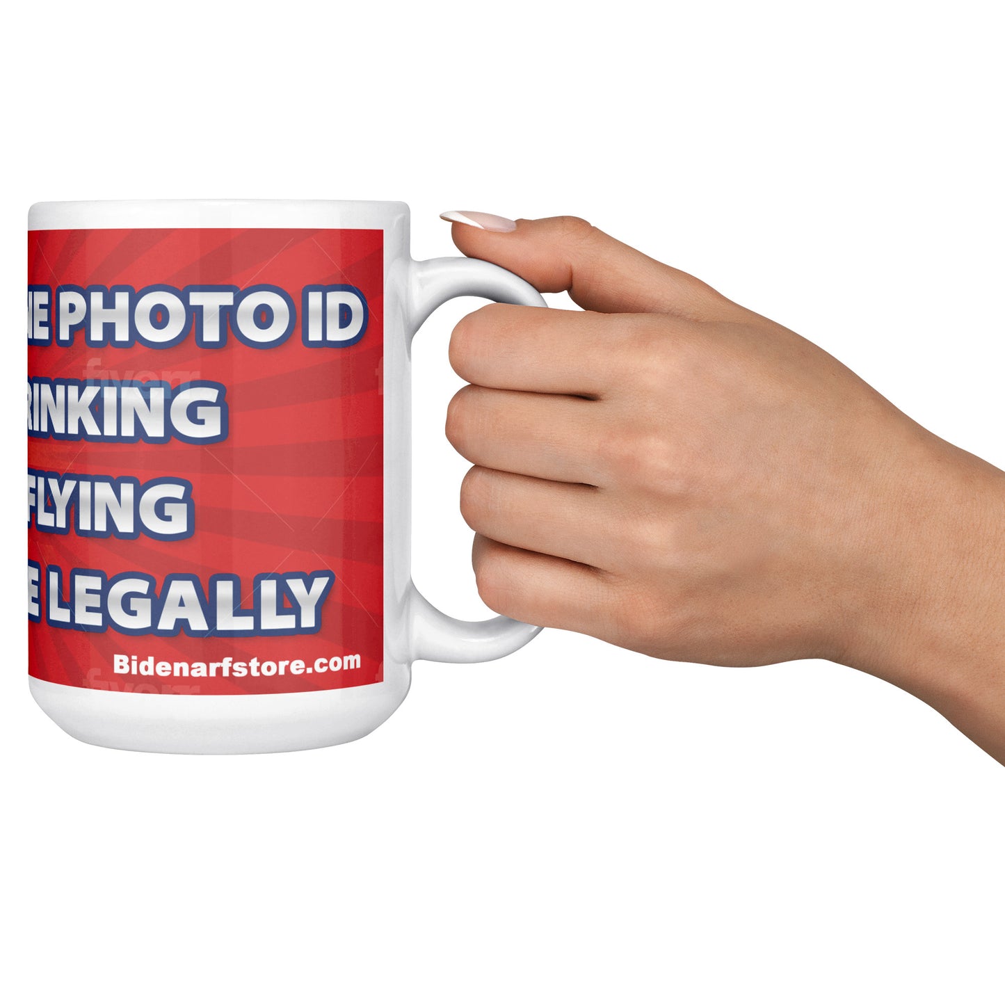 ONE PERSON One Vote 1 Photo ID - myconservativemugs.com
