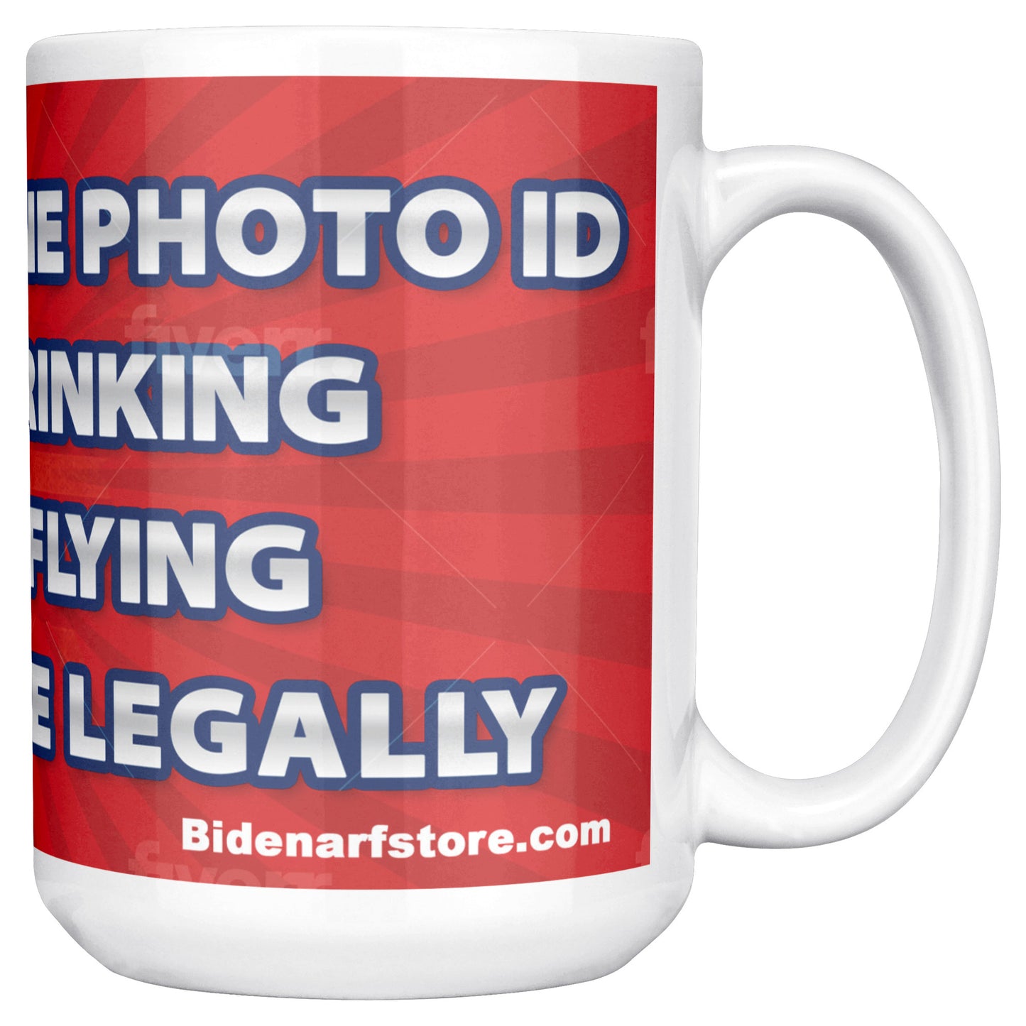 ONE PERSON One Vote 1 Photo ID - myconservativemugs.com
