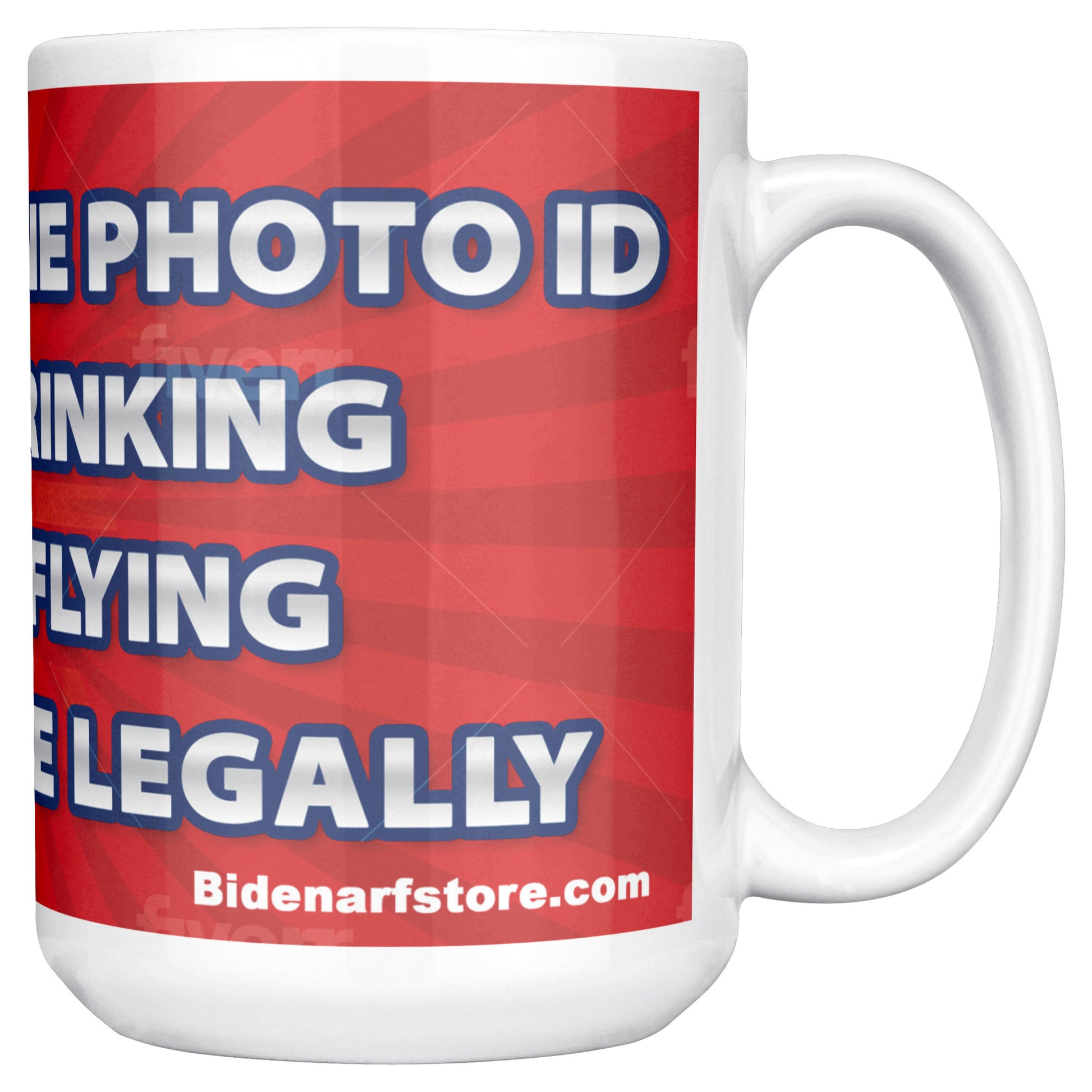 ONE PERSON One Vote 1 Photo ID - myconservativemugs.com