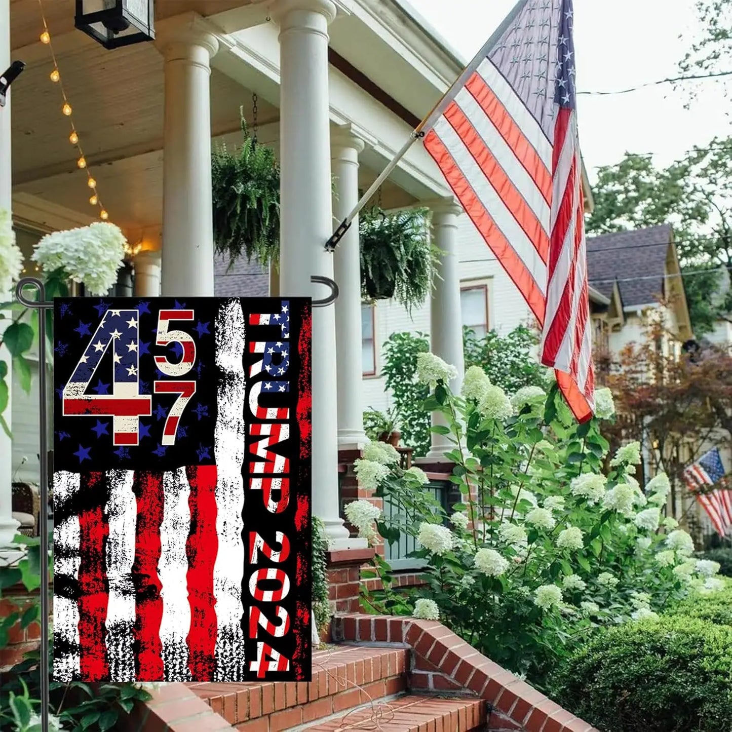 TRUMPFlags 2024 Election House Garden Flags,MAGA Take Ameirica Back Yard Sign Decorations,American President Election Yar