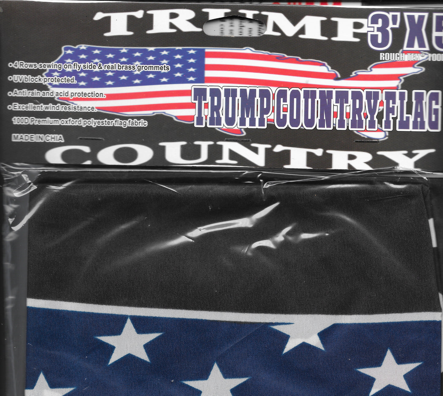 TRUMP COUNTRY Flag 3X5 - myconservativemugs.com