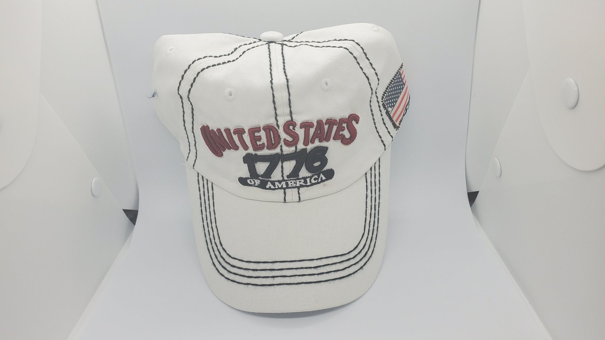 1776 WHITE HAT US - myconservativemugs.com